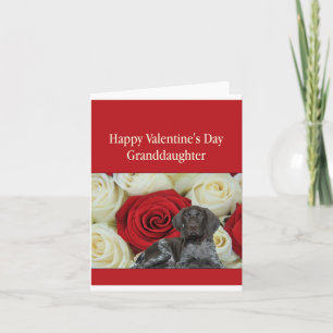 Grootdochter Glossy Grizzly Valentijn Puppy Love Feestdagen Kaart