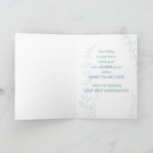 Grootdochter Religieuze 14e verjaardag Kaart (Binnen)