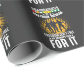 Grootdochter Vietnam Veteran Grandpa Soldaat Cadeaupapier (Rol Hoek)