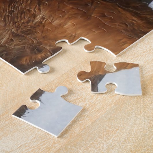 Grootdochter Xmas Jigzaag Puzzle Legpuzzel (Zijkant)