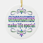 Grootdochters maken het leven speciaal keramisch ornament (Voorkant)