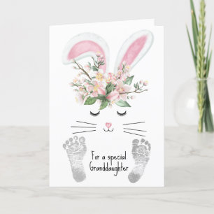Grootdochters paasbunny feestdagen kaart