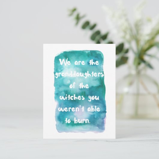 Grootdochters van het Briefkaart van de heksen (Staand voorkant)