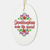 Grootdochters zijn speciaal keramisch ornament (Links)