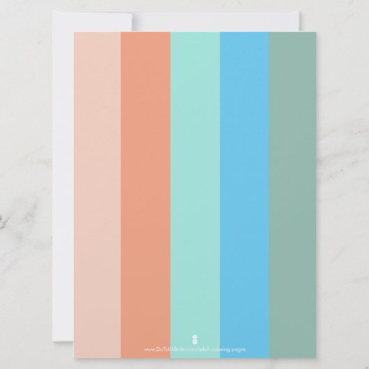 Grootformaat Kleurplaten Kaarten Kunsttherapie (Achterkant)