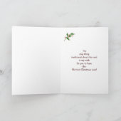 Grootgrootmakerij kerstboomwortel, vogel Humor Feestdagen Kaart (Binnen)