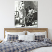 Grootgrootmoeder Severan van Leslie Keith Canvas Afdruk (Insitu (Slaapkamer))