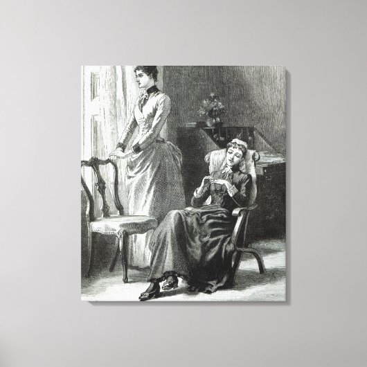 Grootgrootmoeder Severan van Leslie Keith Canvas Afdruk (Voorkant)