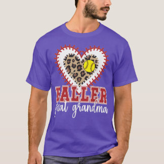 Grootgrootmoeder Softball Great Grandma T-Shir T-shirt