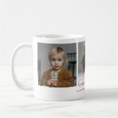 Grootgrootmoeder 'We houden van je' 3 Foto Collage Koffiemok (Links)