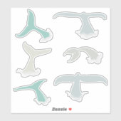 Groothandel Blauwe Grauwe Zeevaart Sticker (Vel)