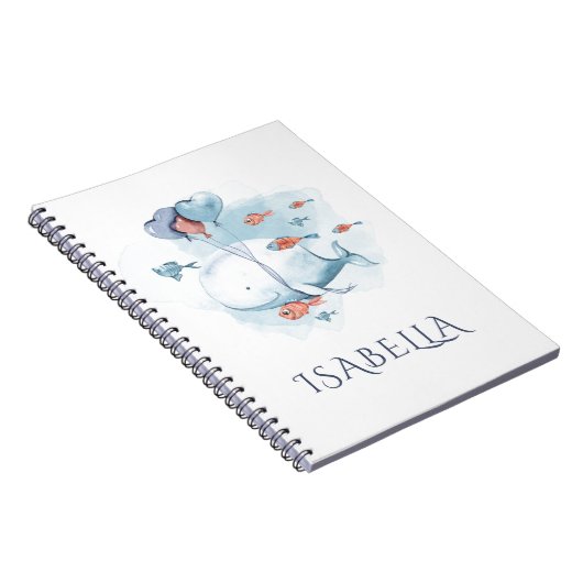 Groothandel en visvangst op maat notitieboek (Rechterzijde)