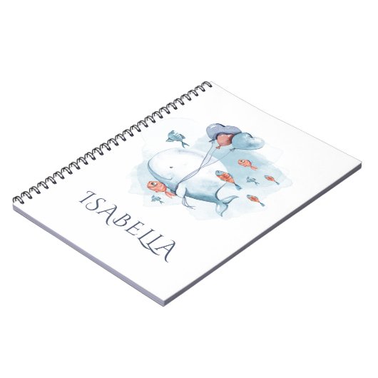 Groothandel en visvangst op maat notitieboek (Linkerzijde)