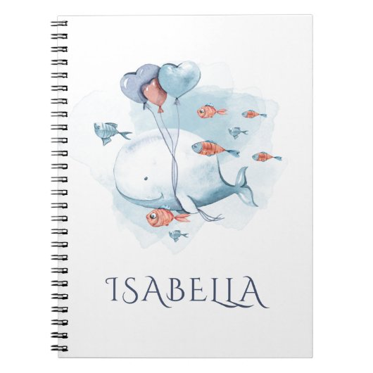 Groothandel en visvangst op maat notitieboek (Voorkant)