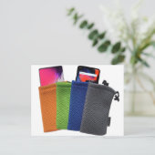 groothandel in makelaarszakken, Maesh Drawstring-t Briefkaart (Staand voorkant)