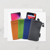 groothandel in makelaarszakken, Maesh Drawstring-t Briefkaart (Voorkant / Achterkant)