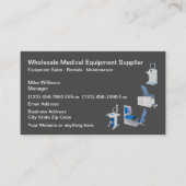 Groothandel in medische apparatuur Visitekaartjes (Voorkant)