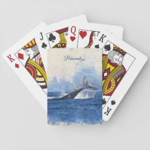 Groothandel in oceaanzwemmen in Zee, gepersonalise Pokerkaarten