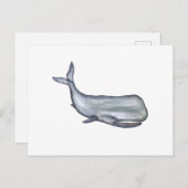 Groothandel in waterverf briefkaart (Voorkant / Achterkant)