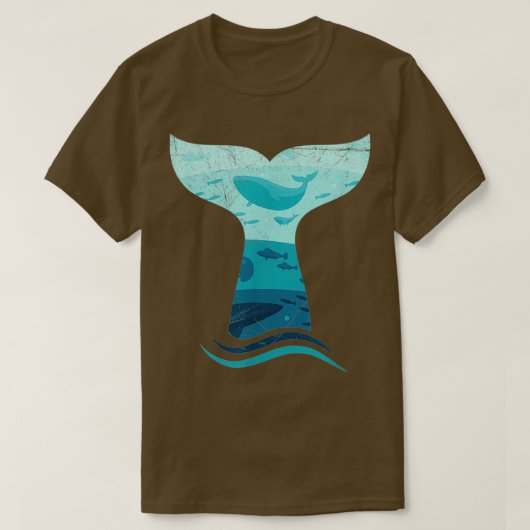 Groothandel in Waves Orca Ocean T-shirt (Design voorkant)