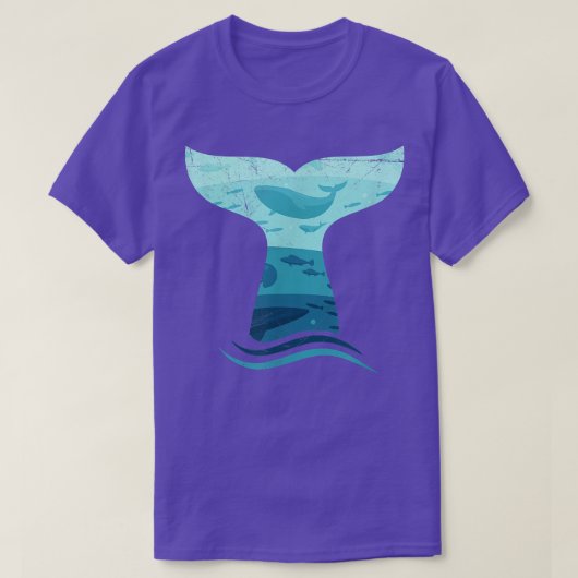 Groothandel in Waves Orca Ocean T-shirt (Design voorkant)