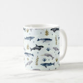 Groothandel Moderne Waterverf Koffiemok (Voorkant rechts)