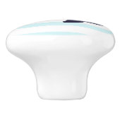 Groothandel Nautical Blue Whales Boys Nursery Keramische Knop (Zijkant)