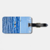 Groothandel Nautical Ship Deep Blue Zee Bagagelabel (Achterkant horizontaal)