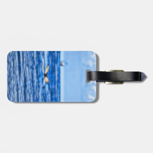 Groothandel Nautical Ship Deep Blue Zee Bagagelabel (Achterkant horizontaal)