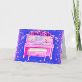 Groothandel Piano Wenskaart Kaart