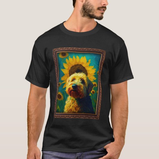 Groothandel Schilderij Zonnebloem Moeder Vrouwen B T-shirt (Voorkant)