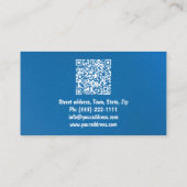 Groothandel visgerei uitrusting visser winkel visitekaartje (Achterkant)