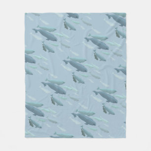Groothandelaar Beluga Whale Art Fleece Blankets