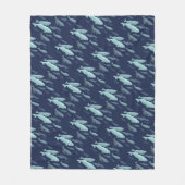 Groothandelaar Beluga Whale Art Fleece Blankets (Voorkant)
