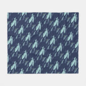 Groothandelaar Beluga Whale Art Fleece Blankets (Voorkant (Horizontaal))