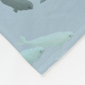 Groothandelaar Beluga Whale Art Fleece Blankets Deken (Hoek)
