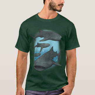 Groothandelshaai Gift Women Scuba Diving Whale Sha T-shirt