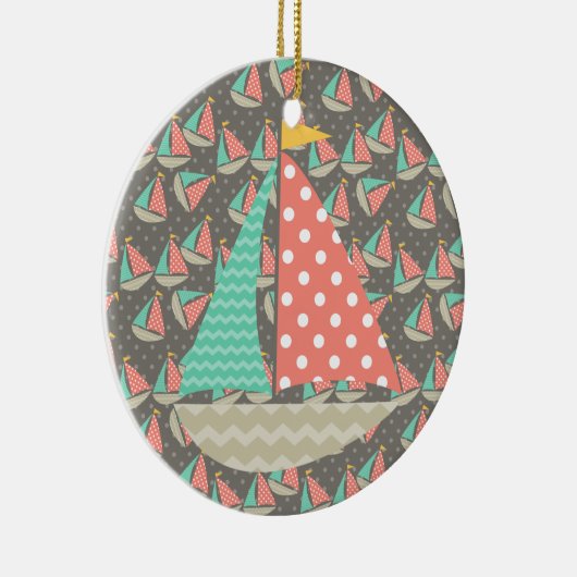 Groothandelsvaartuigen Keramisch Ornament (Rechts)