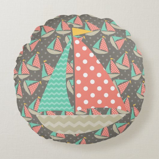 Groothandelsvaartuigen Rond Kussen (Voorkant)