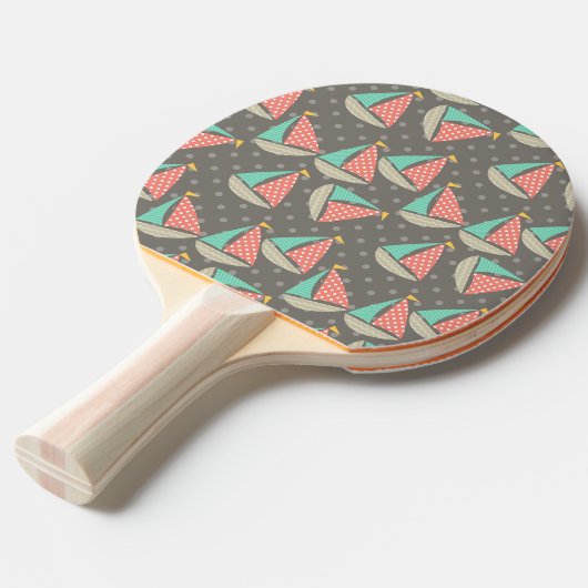 Groothandelsvaartuigen Tafeltennisbatje (Voorkant Gekanteld)