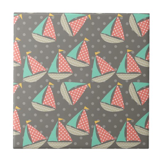 Groothandelsvaartuigen Tegeltje (Voorkant)