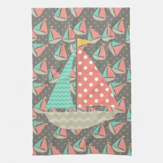 Groothandelsvaartuigen Theedoek (Verticaal)