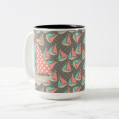 Groothandelsvaartuigen Tweekleurige Koffiemok (Voorkant links)