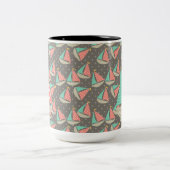 Groothandelsvaartuigen Tweekleurige Koffiemok (Center)