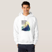 Grootheid Eist Offer Hoodie – Motiverend (Voorkant volledig)