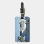 Grootheid en groen Aangepast Bagagelabel (Voorkant verticaal)