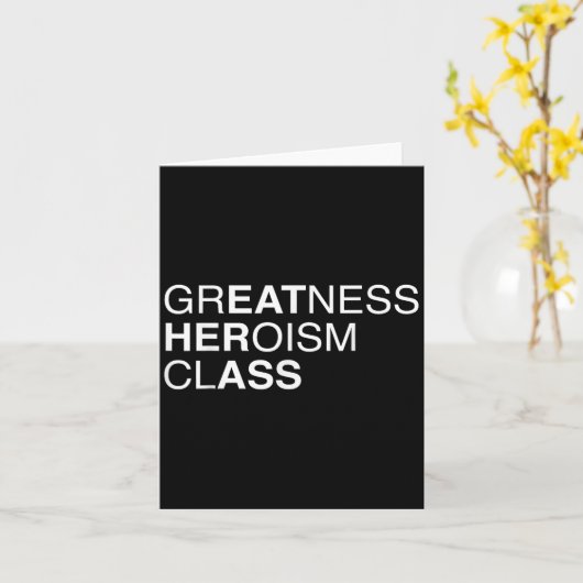 Grootheid Heldenmoed Cl Eet Haar Als$ Grappige Pun Kaart (Gele Bloem)