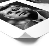 GROOTHEID POSTER Lincoln, FDR, JFK, Obama (Hoek)