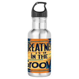 Grootheid Zit In De Groove 2 waterfles
