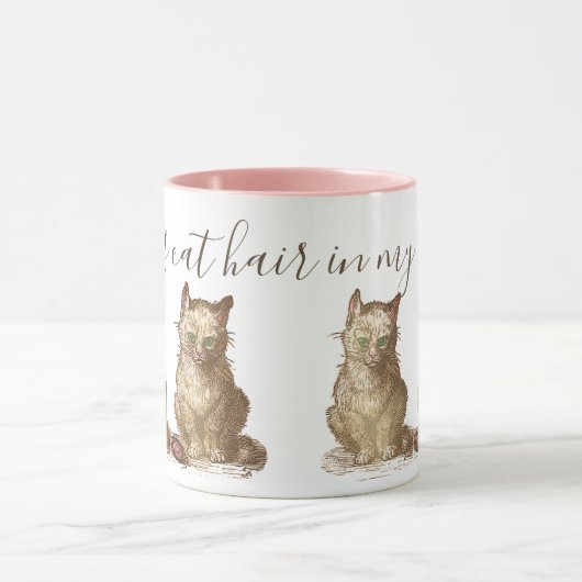  Grootherme Katten Er zit kat haar in mijn koffie Mok (Midden)